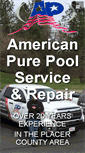 Mobile Screenshot of americanpurepools.com